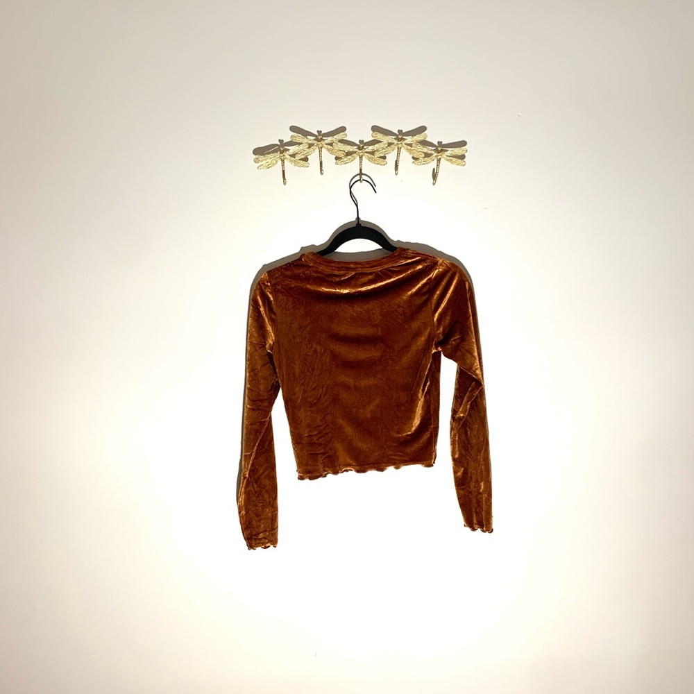ASOS Velvet Top - Picture 2 of 2